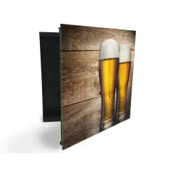 Skrinka na kľúče dekor - pivo I.