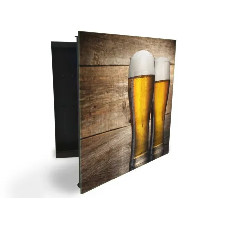 Skrinka na kľúče dekor - pivo I.