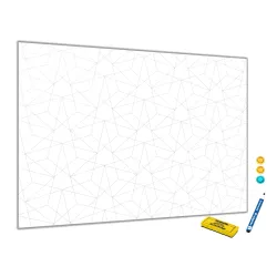 Magnetická metalová tabule abstraktní