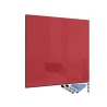 Magneticka tabuĺa zo skla biela i czarna 70x70cm
