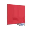 Magneticka tabuĺa zo skla biela i czarna 70x70cm