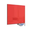 Magneticka tabuĺa zo skla biela i czarna 70x70cm
