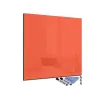 Magneticka tabuĺa zo skla biela i czarna 70x70cm
