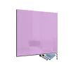Magneticka tabuĺa zo skla biela i czarna 70x70cm