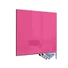 Magneticka tabuĺa zo skla biela i czarna 70x70cm