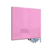 Magneticka tabuĺa zo skla biela i czarna 70x70cm