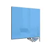 Magneticka tabuĺa zo skla biela i czarna 70x70cm