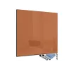 Magneticka tabuĺa zo skla biela i czarna 70x70cm