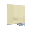 Magneticka tabuĺa zo skla biela i czarna 70x70cm