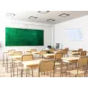Sklenená magnetická tabuľa hokej ihrisko