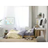 Sklenená magnetická tabuľa detská anglická abeceda