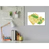 Mapa reliéfu České republiky